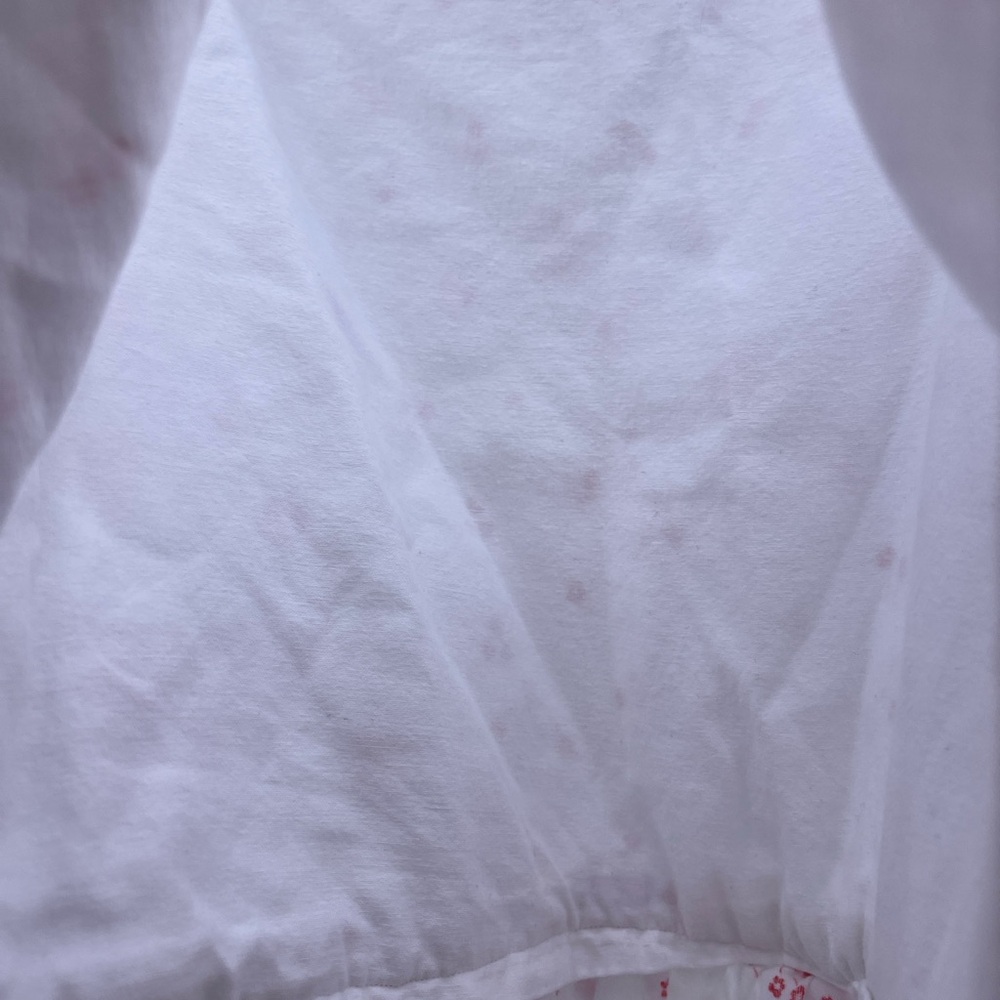 White Floral Tie-Back Sundress - Picture 8 of 8